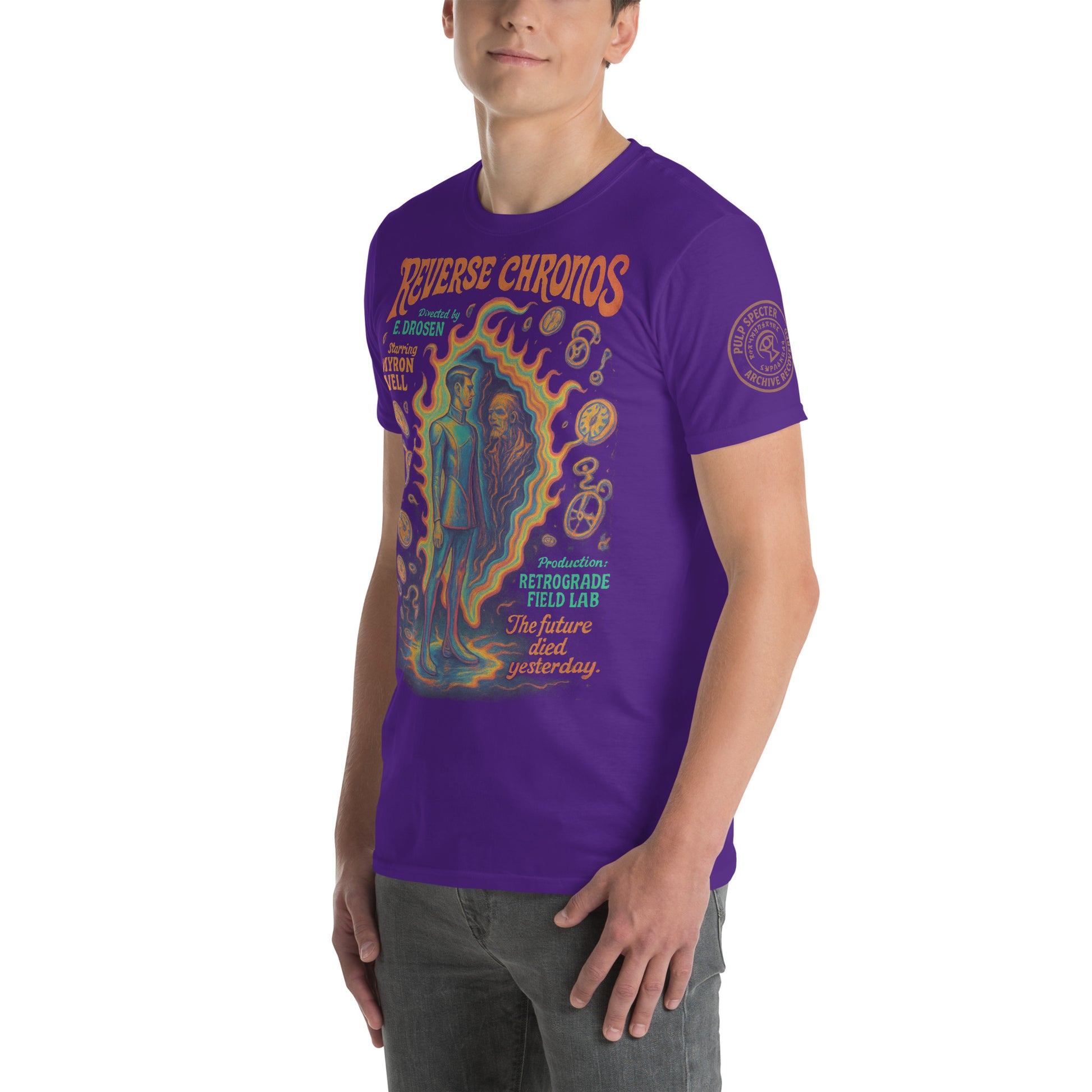 Camiseta de manga corta unisex. Reverse Chronos. - PULP SPECTER