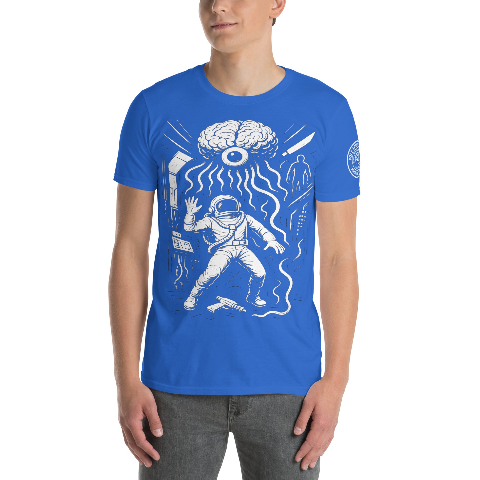 Camiseta de manga corta unisex. The Mind Eaters from Neptune. - PULP SPECTER