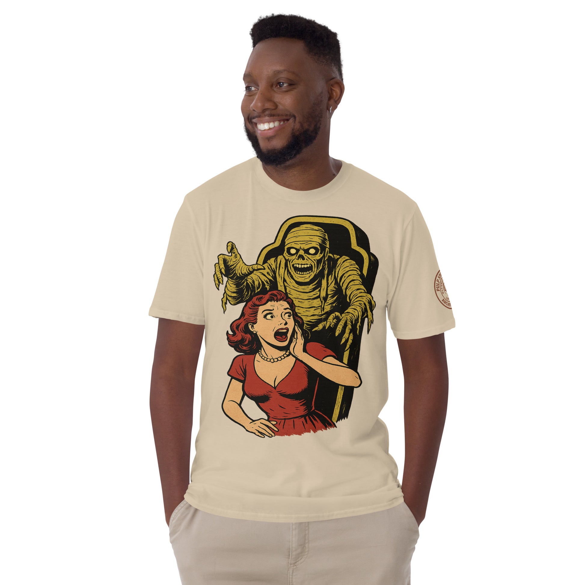 Camiseta de manga corta unisex. The Curse of the Black Valley. - PULP SPECTER