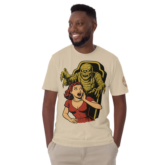 Camiseta de manga corta unisex. The Curse of the Black Valley. - PULP SPECTER