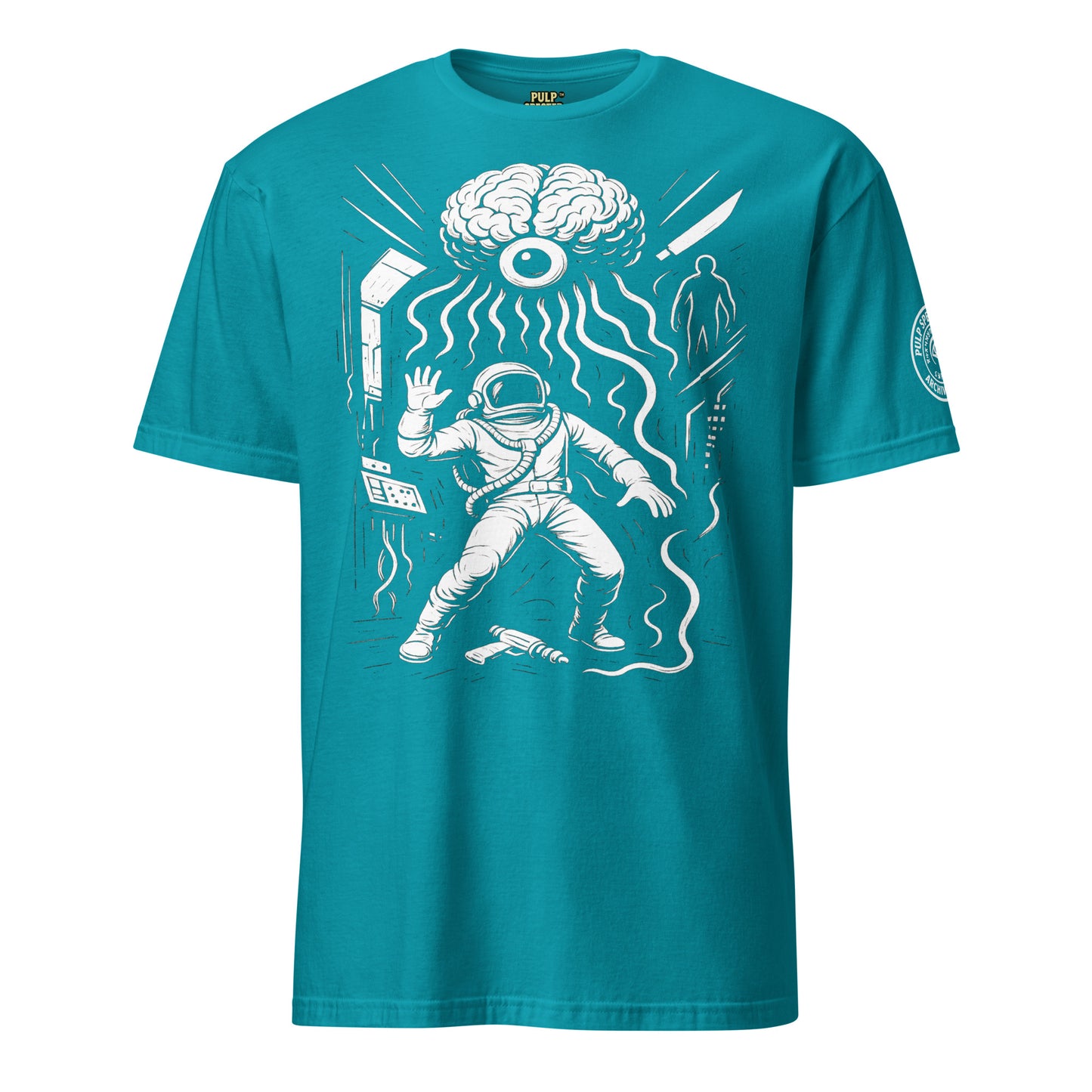 Camiseta de manga corta unisex. The Mind Eaters from Neptune. - PULP SPECTER