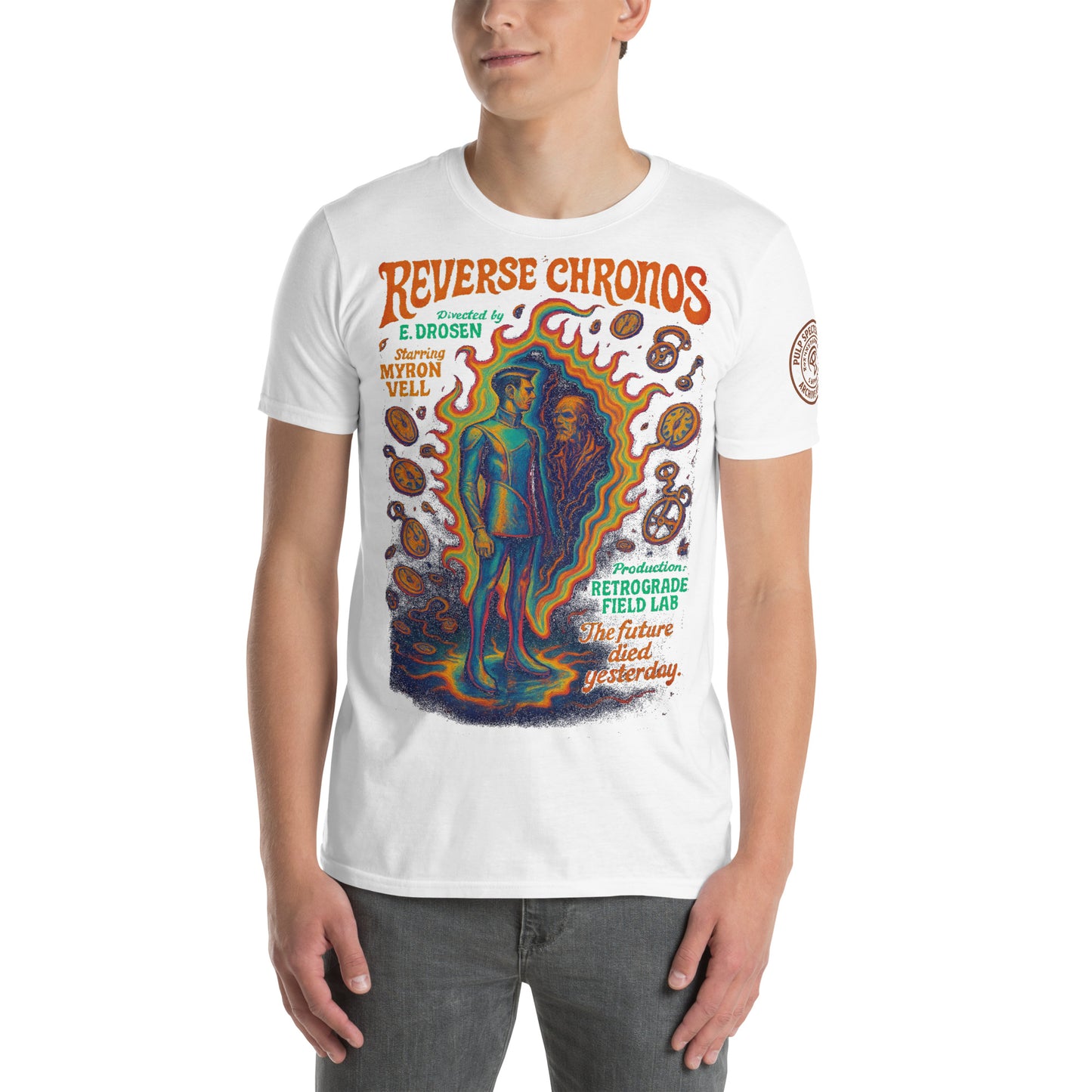 Camiseta de manga corta unisex. Reverse Chronos. - PULP SPECTER
