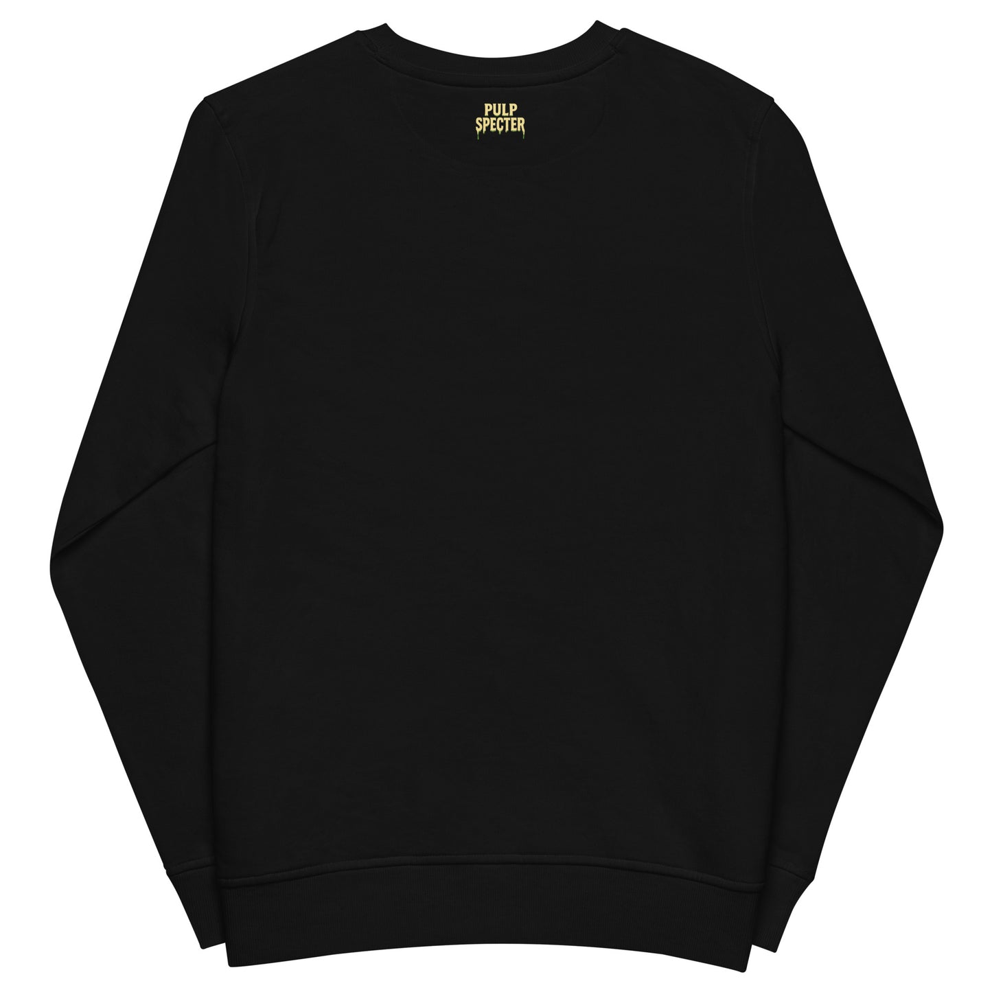 Sudadera orgánica unisex. Bordado de Momia y Ojo de Osiris - PULP SPECTER