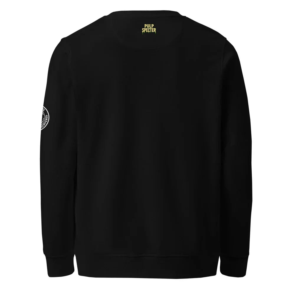 Sudadera orgánica unisex. The Time Builders. - PULP SPECTER