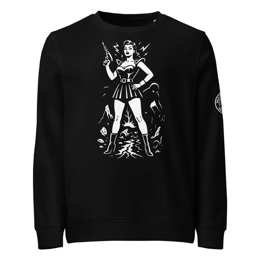 Sudadera orgánica unisex. Lyra Von Doom. - PULP SPECTER