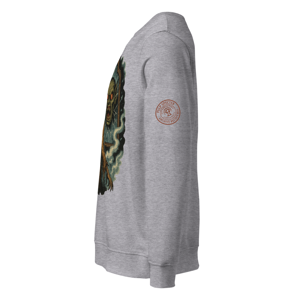 Sudadera orgánica unisex. Forbidden Reflection.