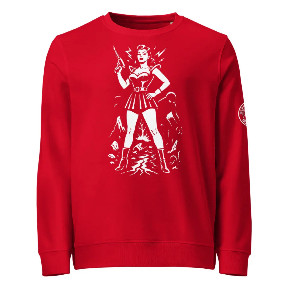 Sudadera orgánica unisex. Lyra Von Doom. - PULP SPECTER
