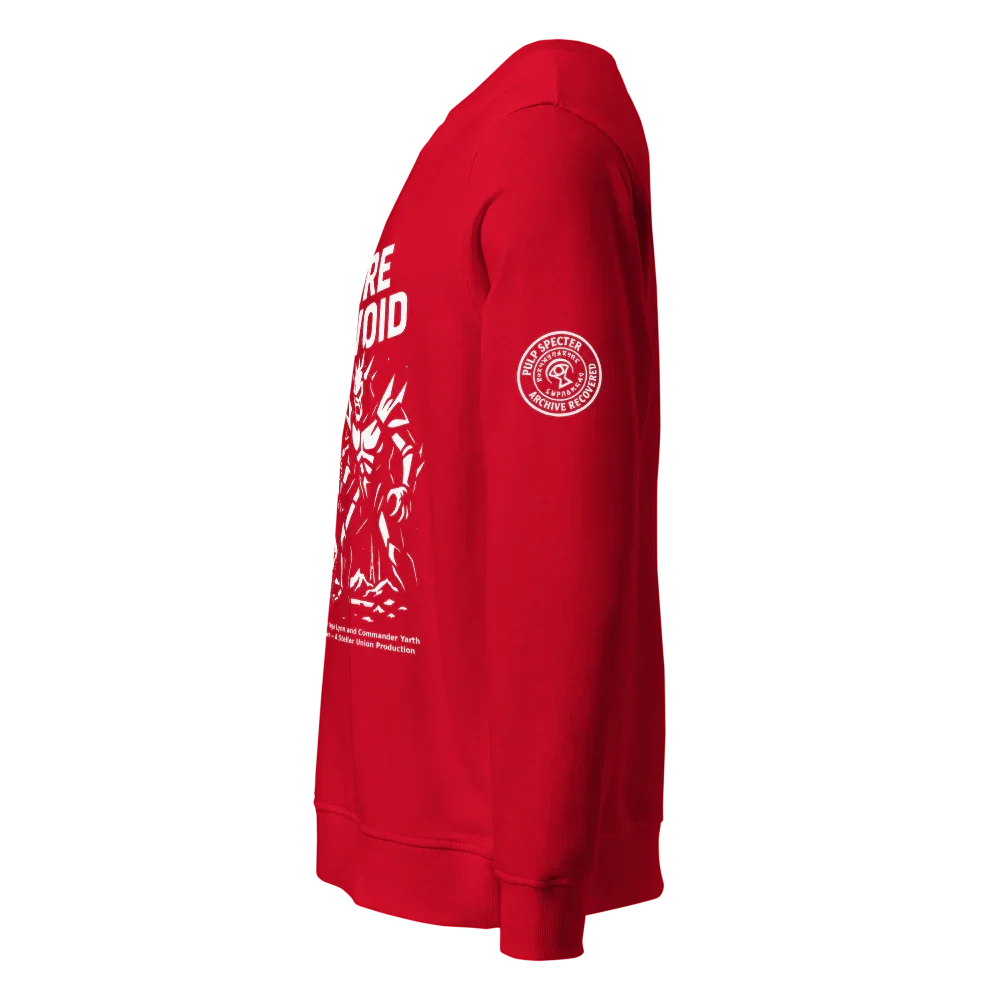 Sudadera orgánica unisex. Empire of the Void. - PULP SPECTER