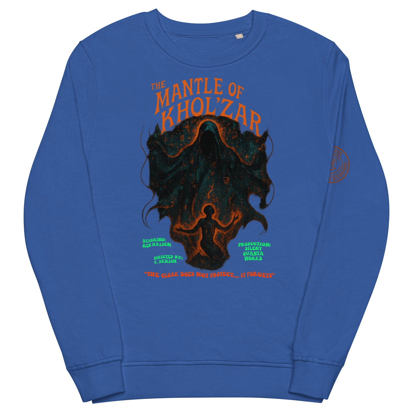 Sudadera orgánica unisex. The Mantle of Khol´zar. - PULP SPECTER
