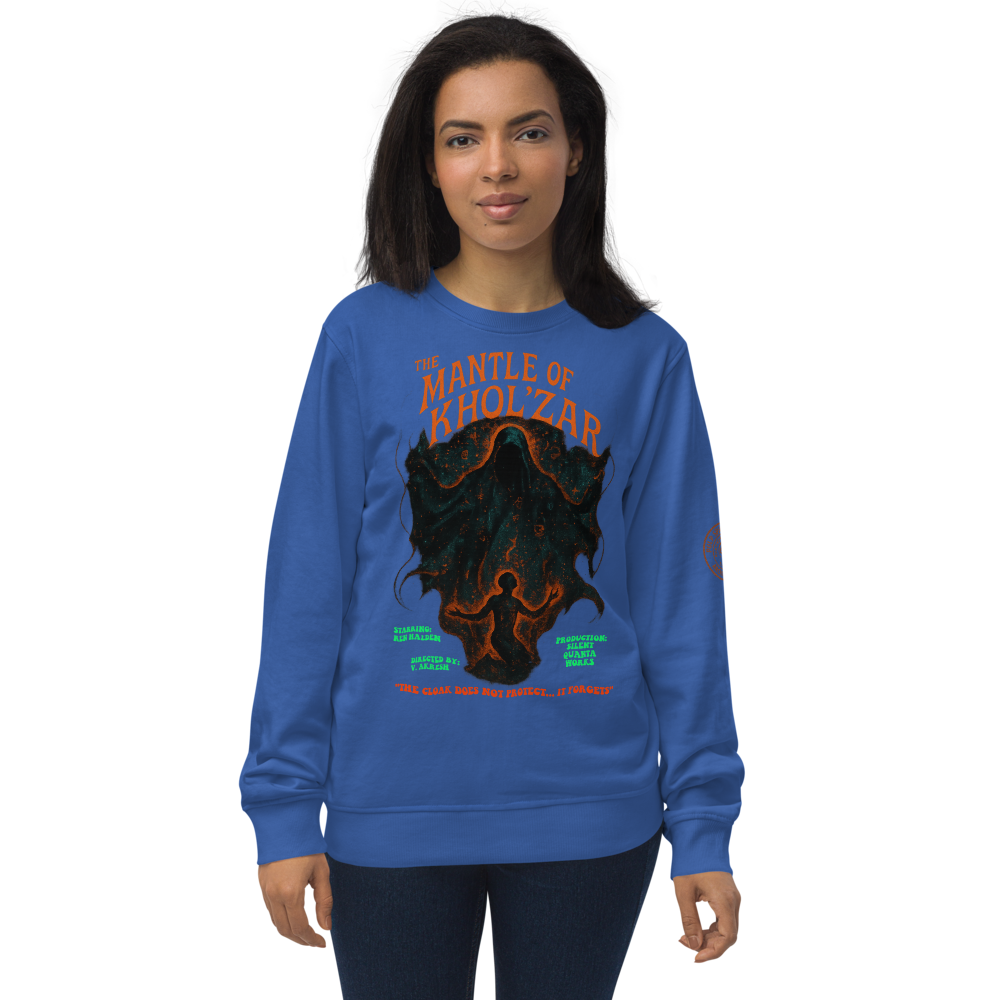 Sudadera orgánica unisex. The Mantle of Khol´zar. - PULP SPECTER