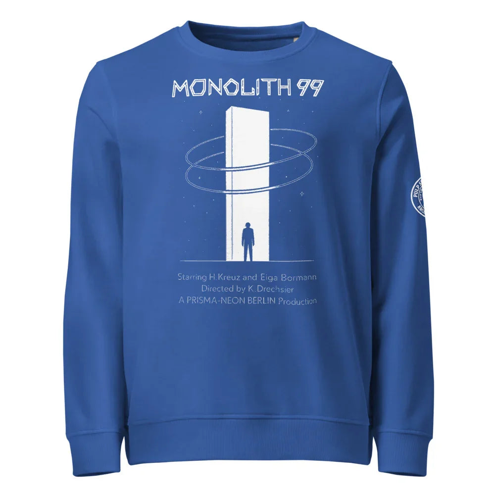Sudadera orgánica unisex. Monolith 99. - PULP SPECTER