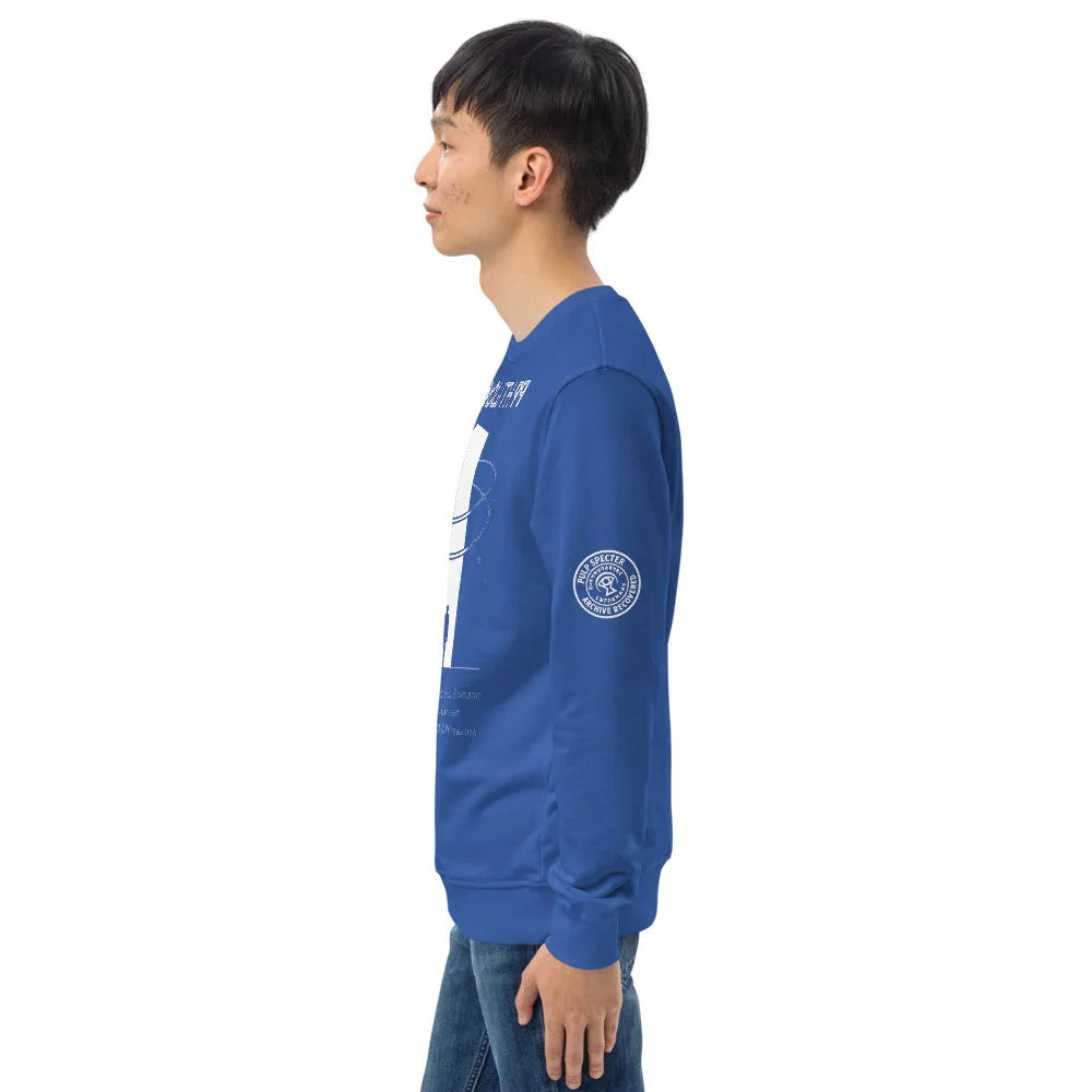 Sudadera orgánica unisex. Monolith 99. - PULP SPECTER