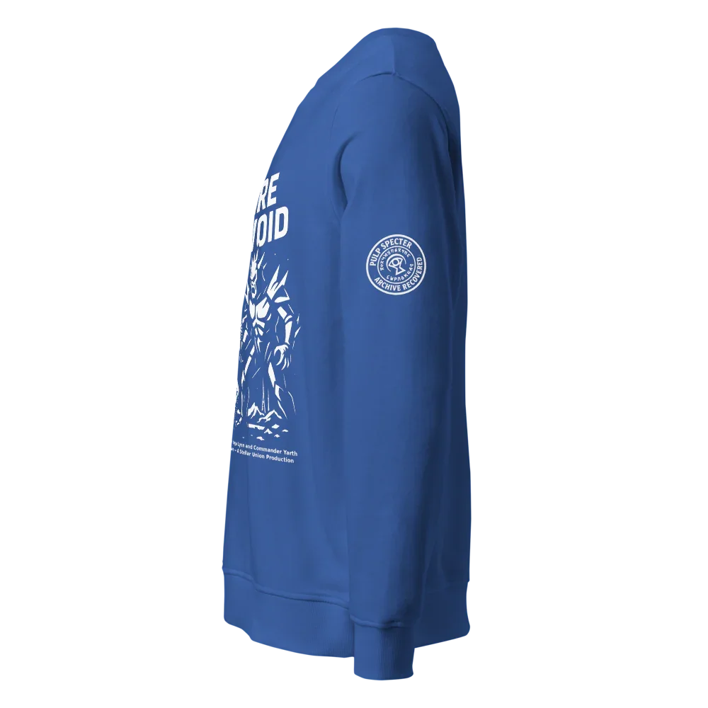Sudadera orgánica unisex. Empire of the Void. - PULP SPECTER