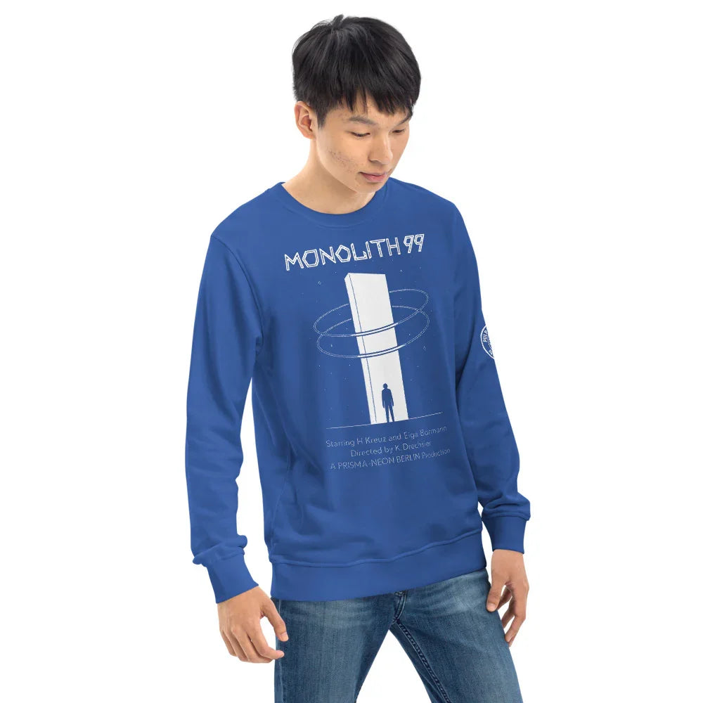 Sudadera orgánica unisex. Monolith 99. - PULP SPECTER