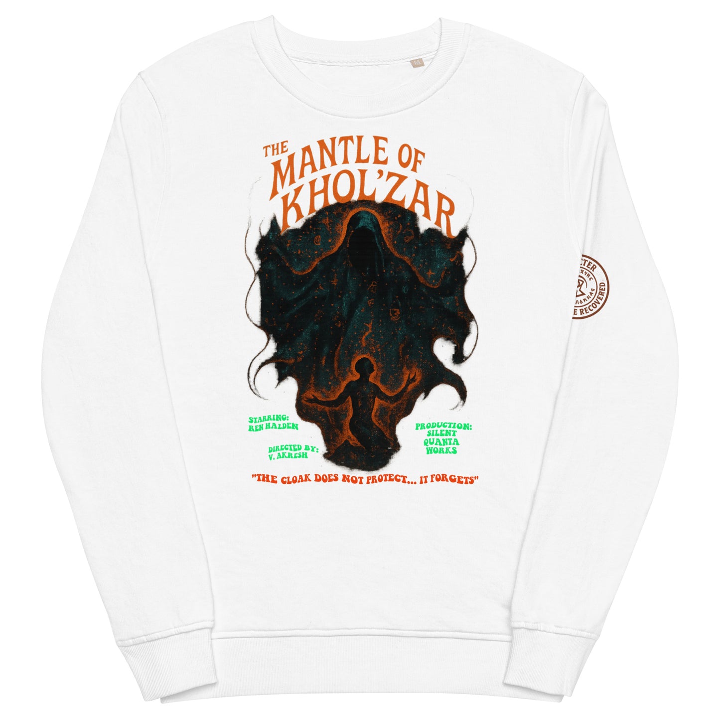 Sudadera orgánica unisex. The Mantle of Khol´zar. - PULP SPECTER