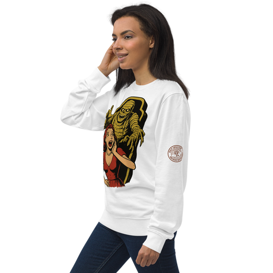 Sudadera orgánica unisex. The Curse of the Black Valley. - PULP SPECTER