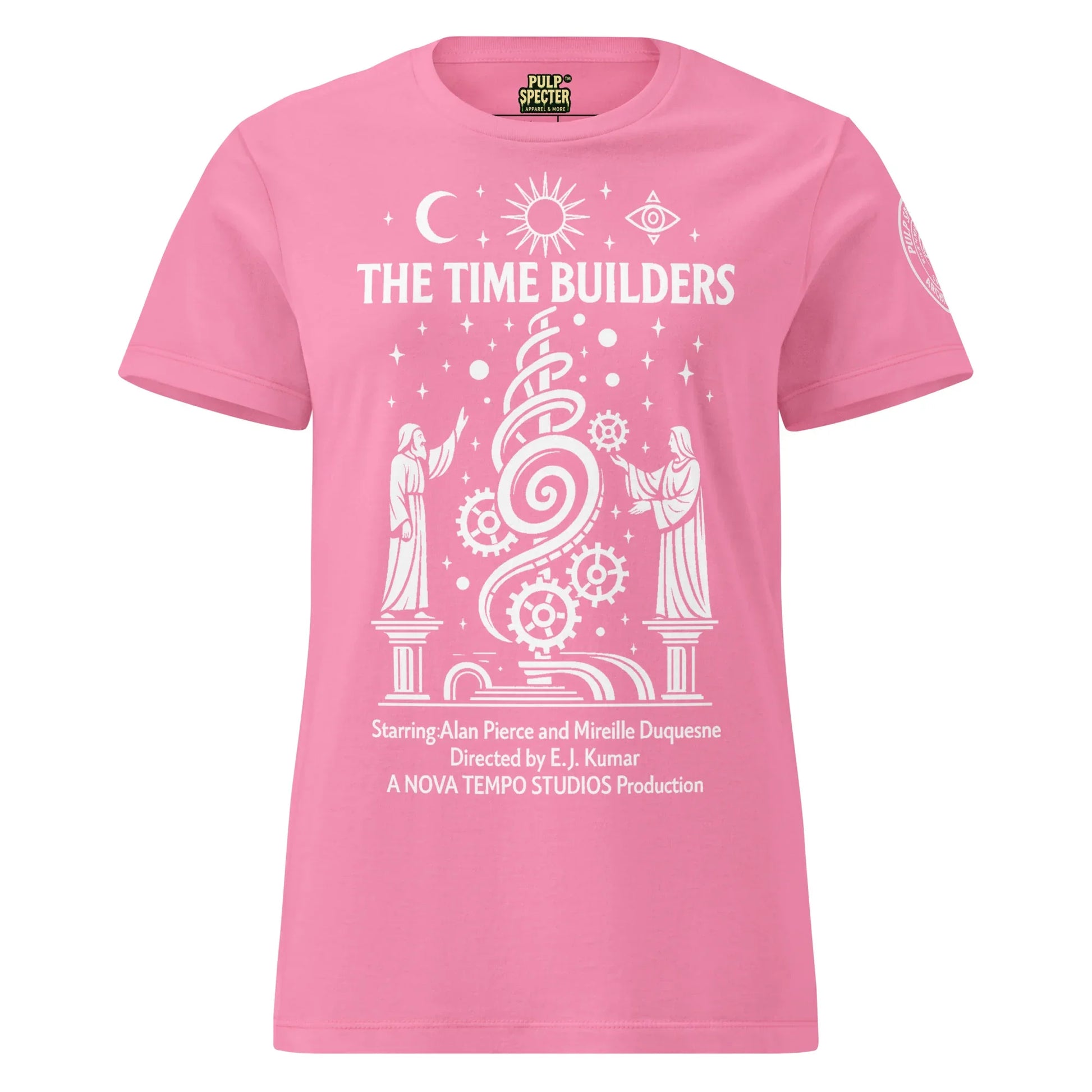 Camiseta esencial mujer. The Time Builders. - PULP SPECTER