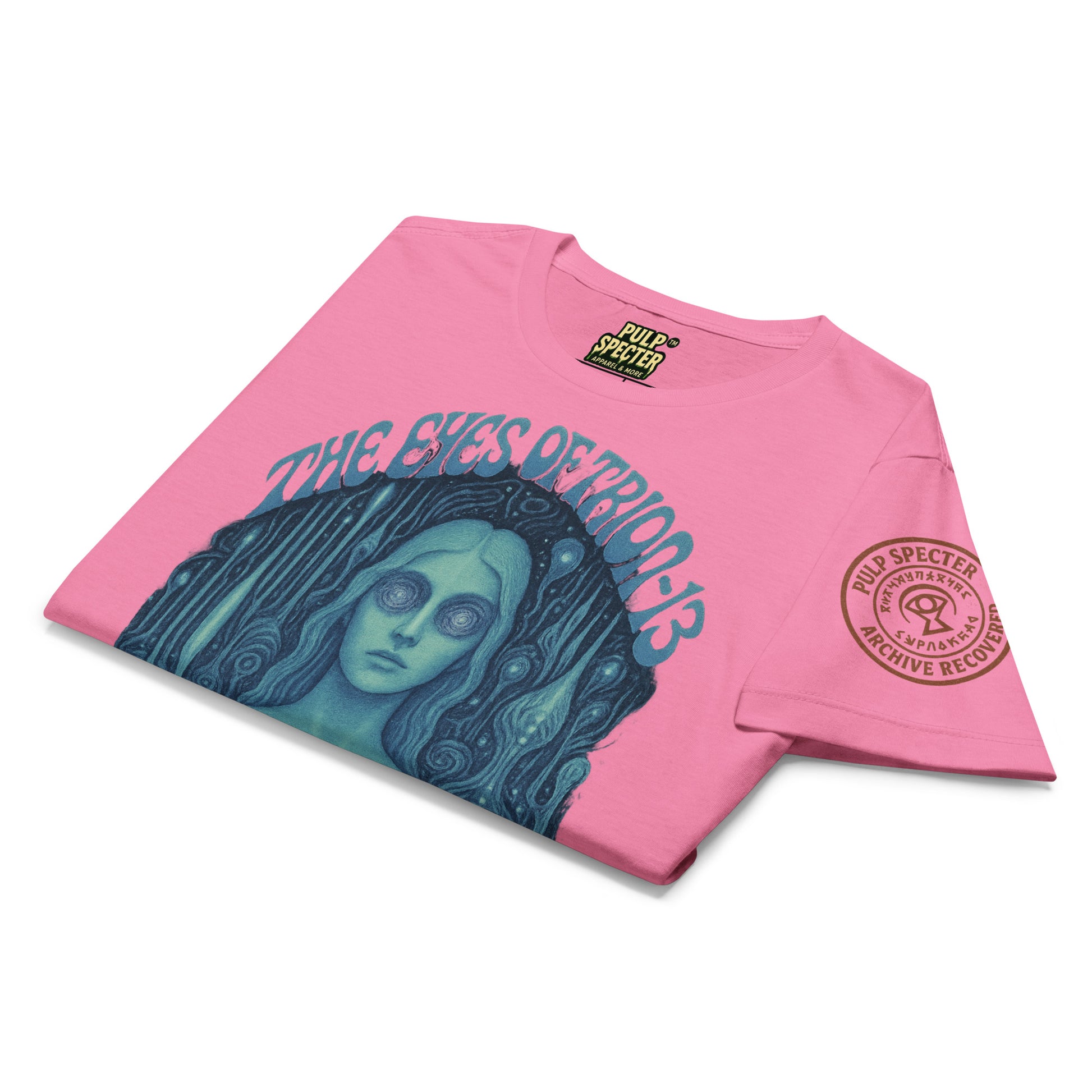 Camiseta esencial mujer. The Eyes of Trion-13. - PULP SPECTER