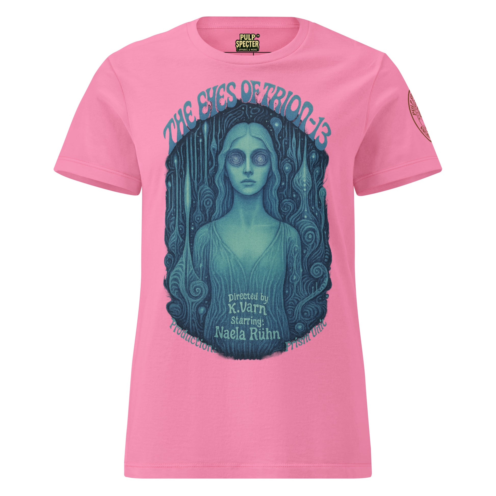 Camiseta esencial mujer. The Eyes of Trion-13. - PULP SPECTER