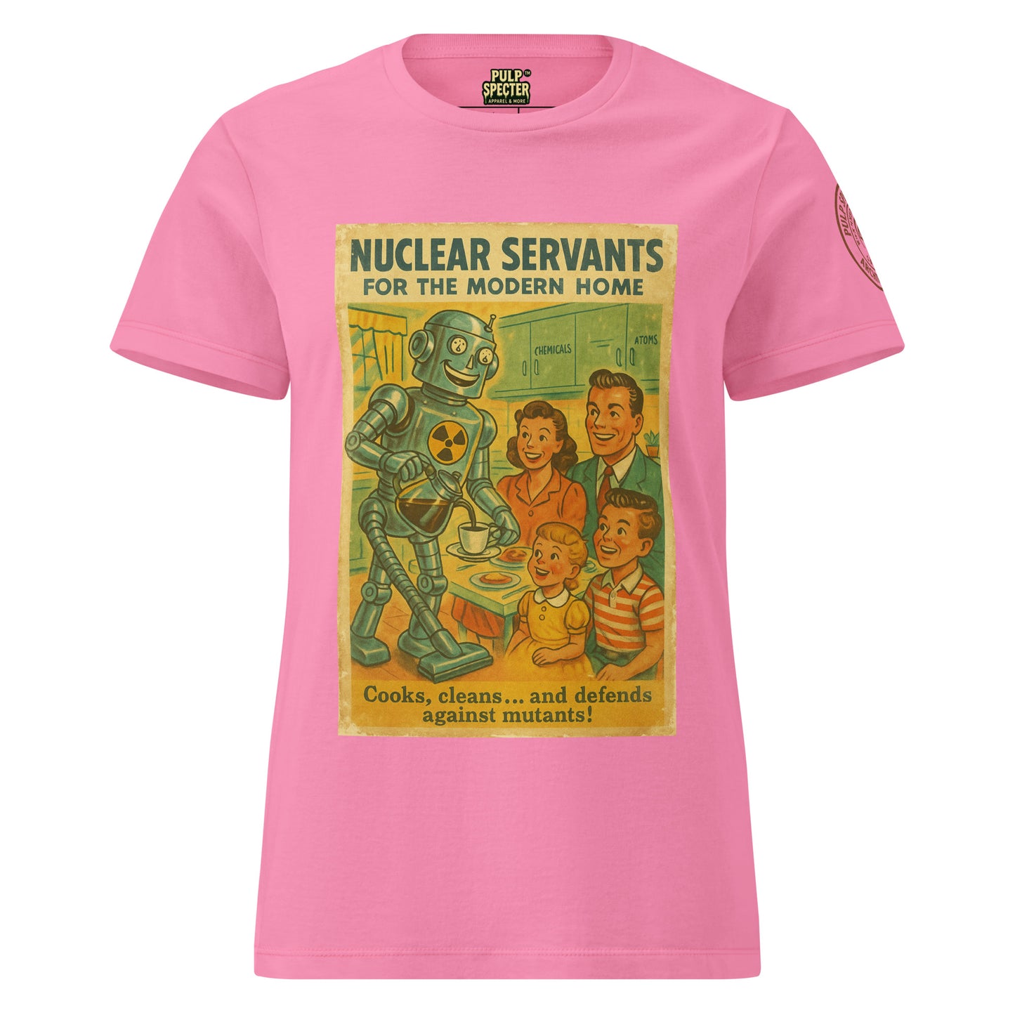 Camiseta esencial mujer. Nuclear Servants.