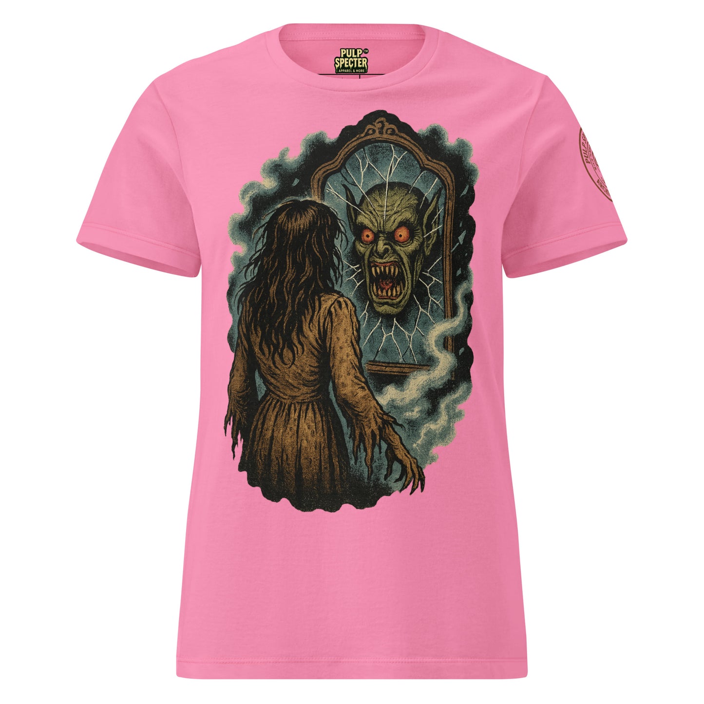 Camiseta esencial mujer. Forbidden Reflection.