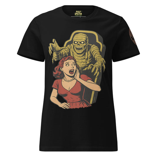 Camiseta esencial mujer. The Curse of the Black Valley. - PULP SPECTER