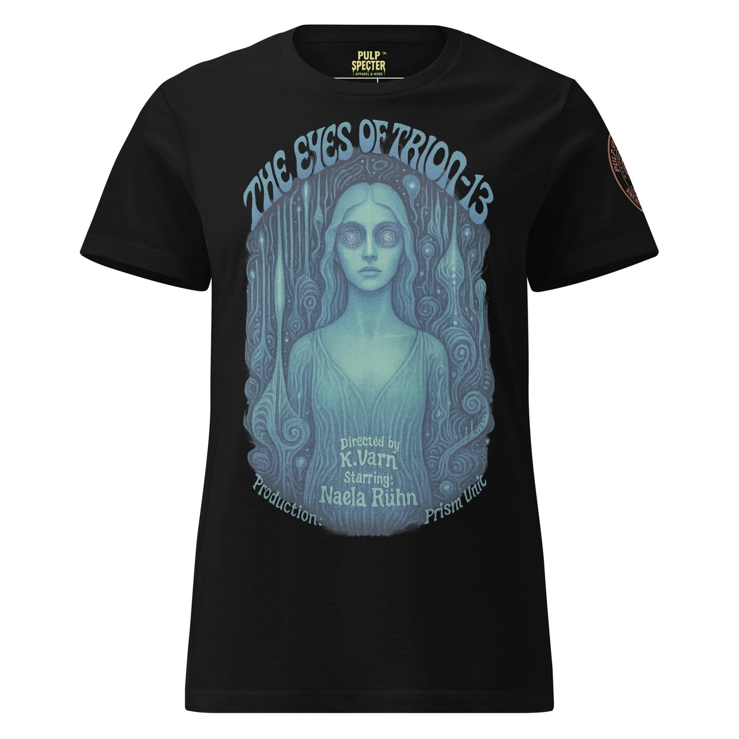 Camiseta esencial mujer. The Eyes of Trion-13. - PULP SPECTER