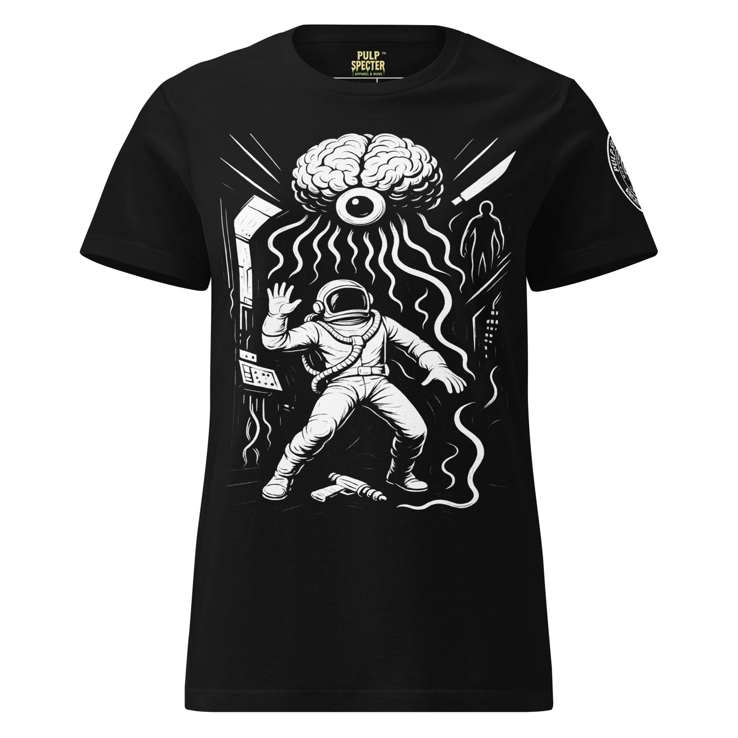Camiseta esencial mujer. The Mind Eaters from Neptune. - PULP SPECTER