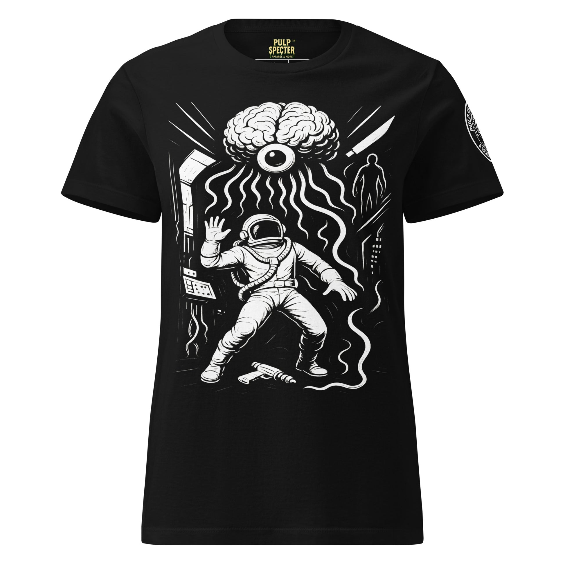 Camiseta esencial mujer. The Mind Eaters from Neptune. - PULP SPECTER