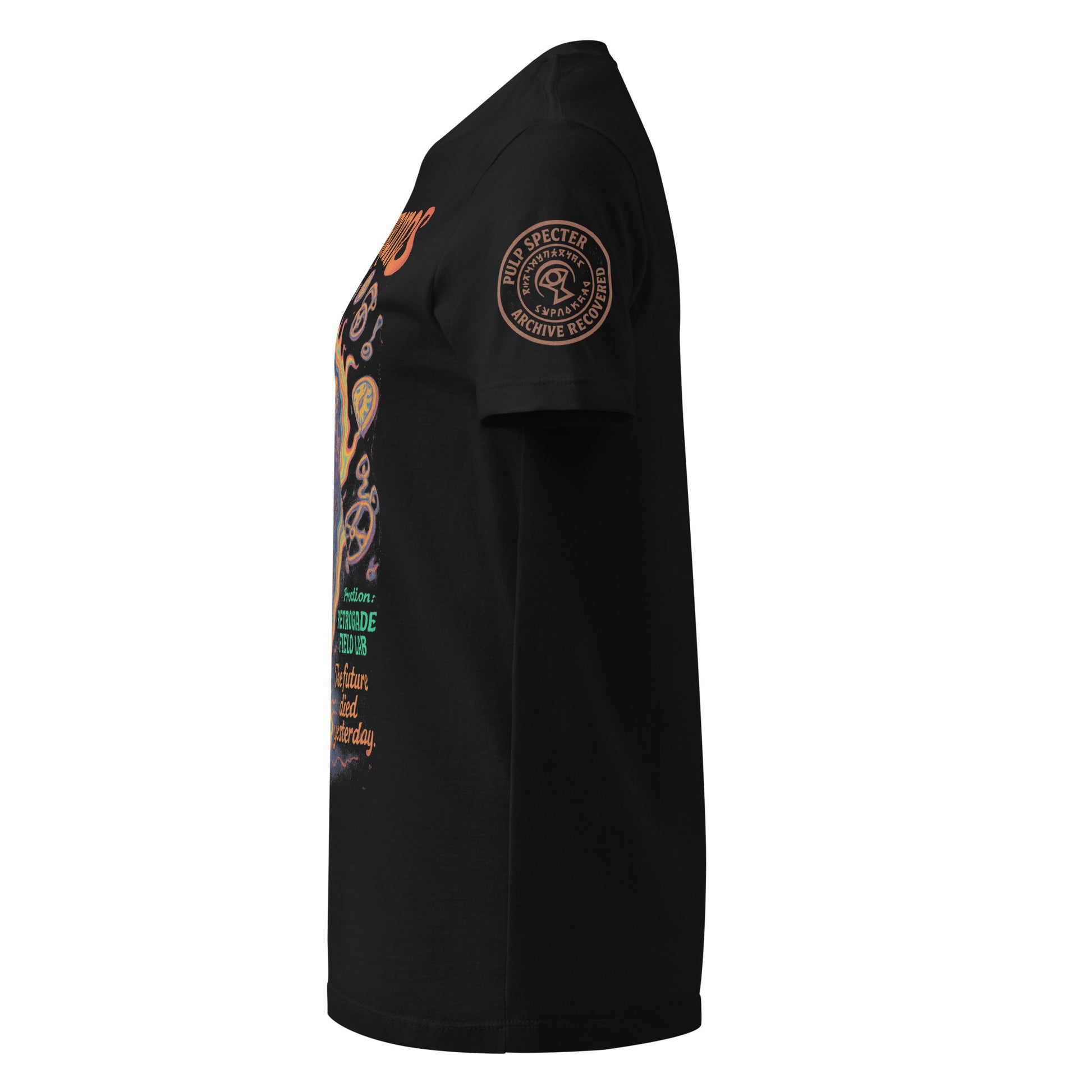 Camiseta esencial mujer. Reverse Chronos. - PULP SPECTER