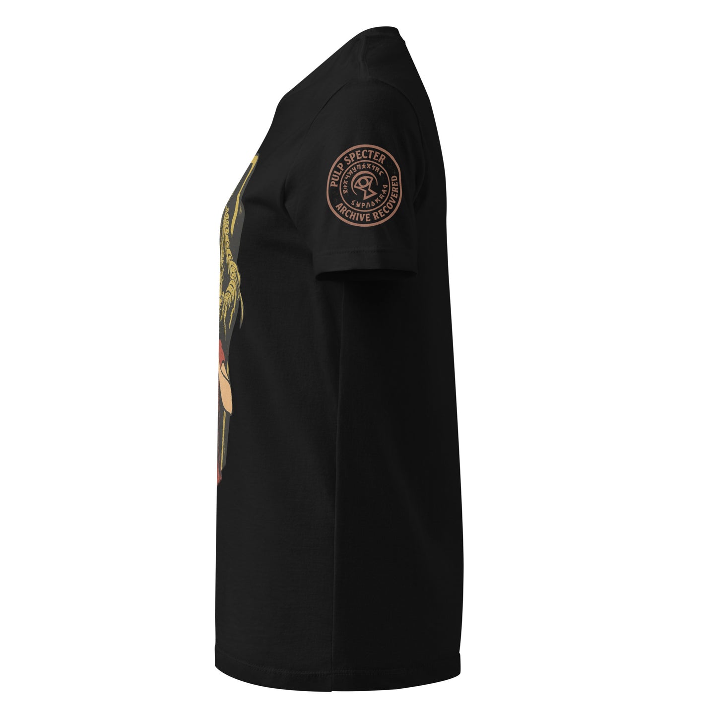 Camiseta esencial mujer. The Curse of the Black Valley. - PULP SPECTER