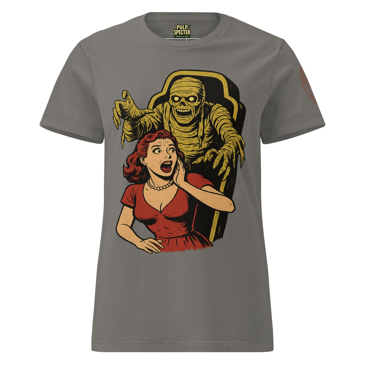 Camiseta esencial mujer. The Curse of the Black Valley. - PULP SPECTER