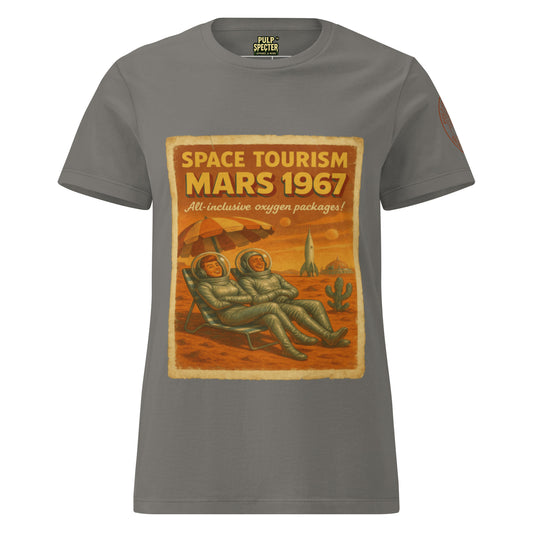 Camiseta esencial mujer. Space Tourism. - PULP SPECTER