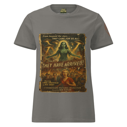 Camiseta esencial mujer. They Have Arrived. - PULP SPECTER
