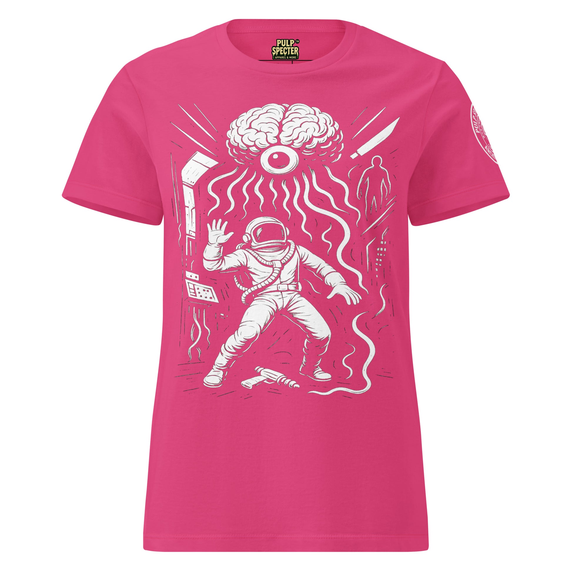 Camiseta esencial mujer. The Mind Eaters from Neptune. - PULP SPECTER