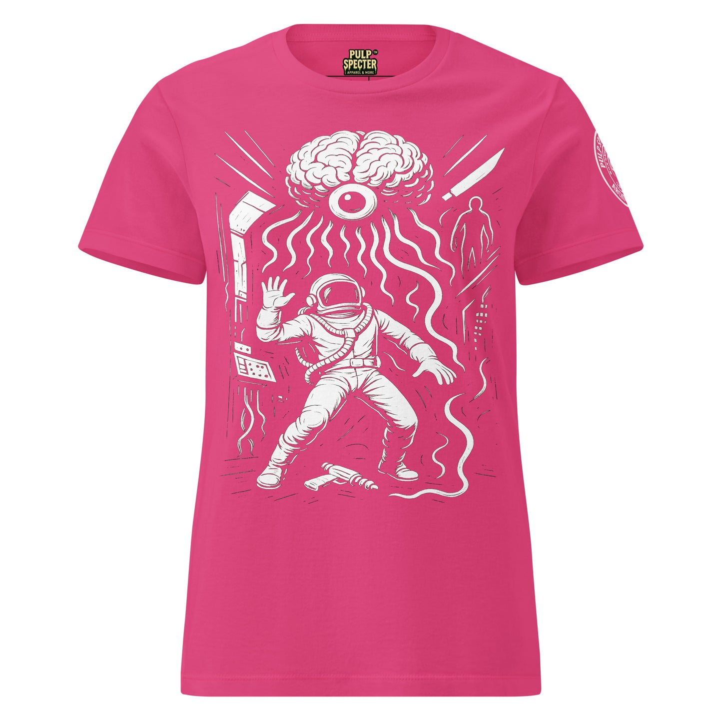 Camiseta esencial mujer. The Mind Eaters from Neptune. - PULP SPECTER