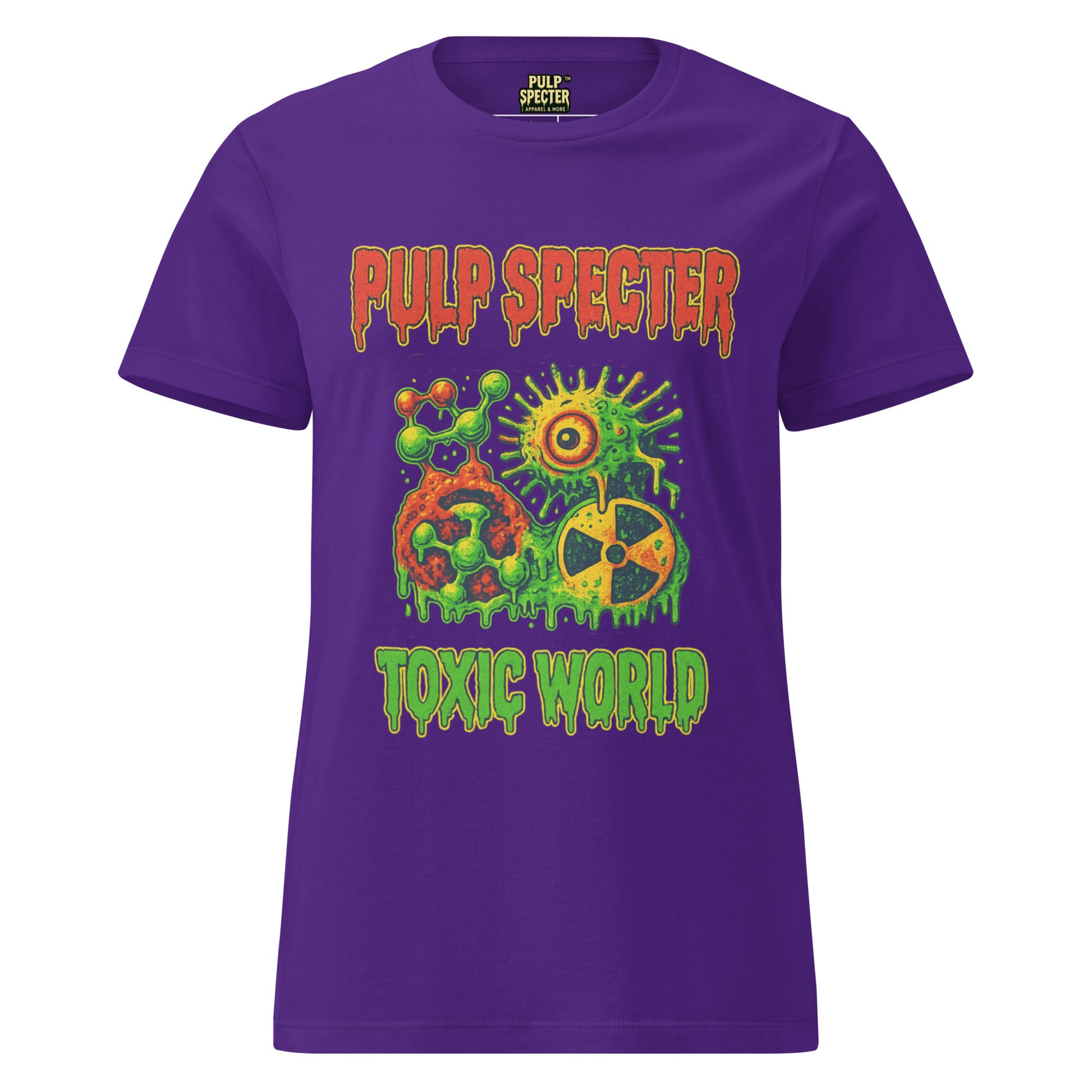 Camiseta esencial mujer. Toxic world. - PULP SPECTER