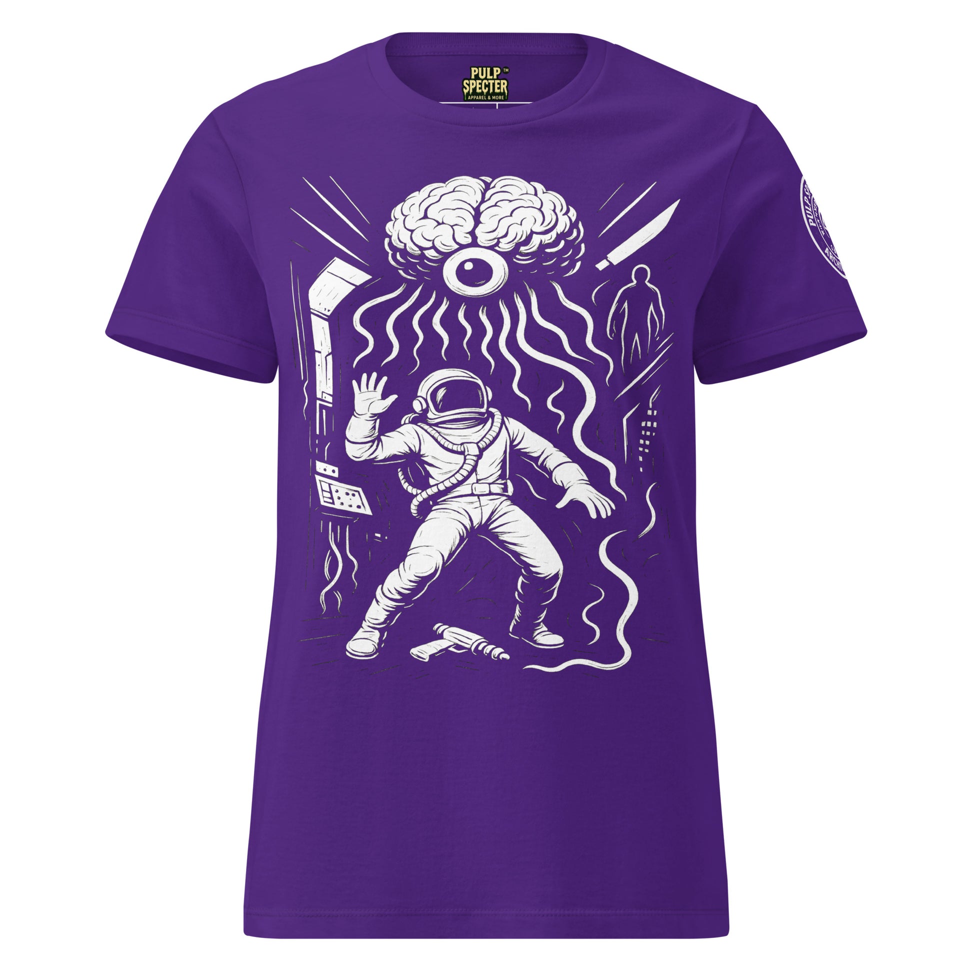 Camiseta esencial mujer. The Mind Eaters from Neptune. - PULP SPECTER