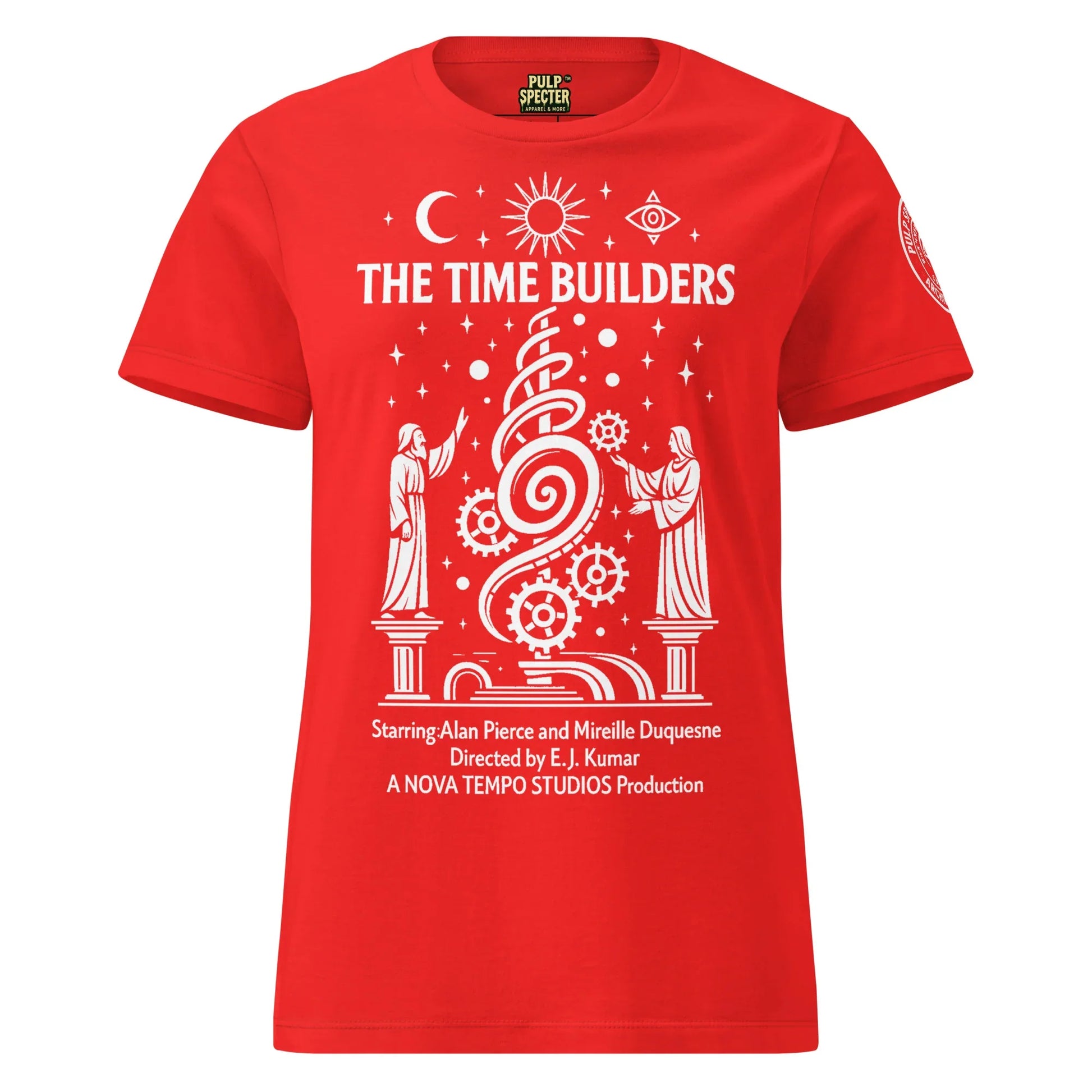 Camiseta esencial mujer. The Time Builders. - PULP SPECTER