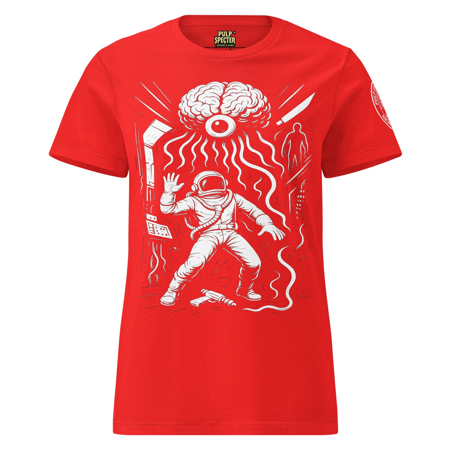 Camiseta esencial mujer. The Mind Eaters from Neptune. - PULP SPECTER