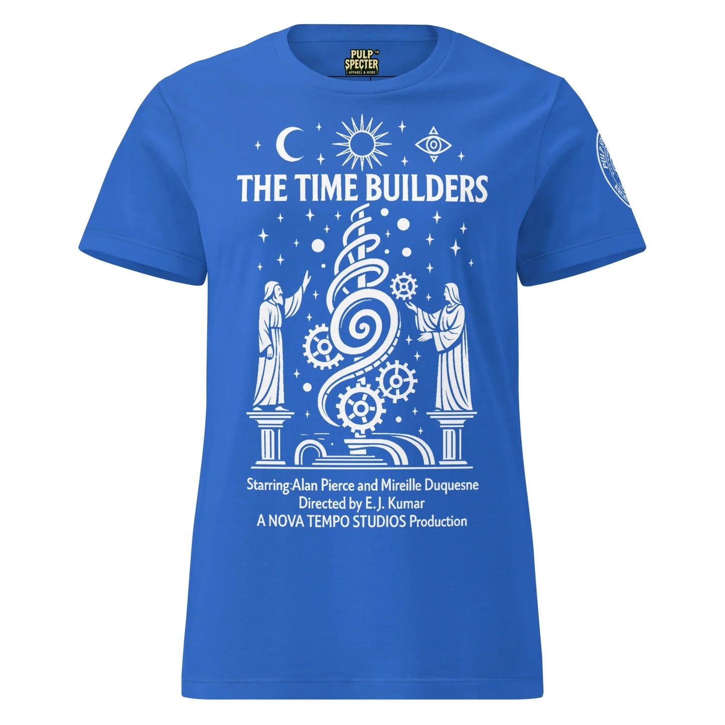 Camiseta esencial mujer. The Time Builders.