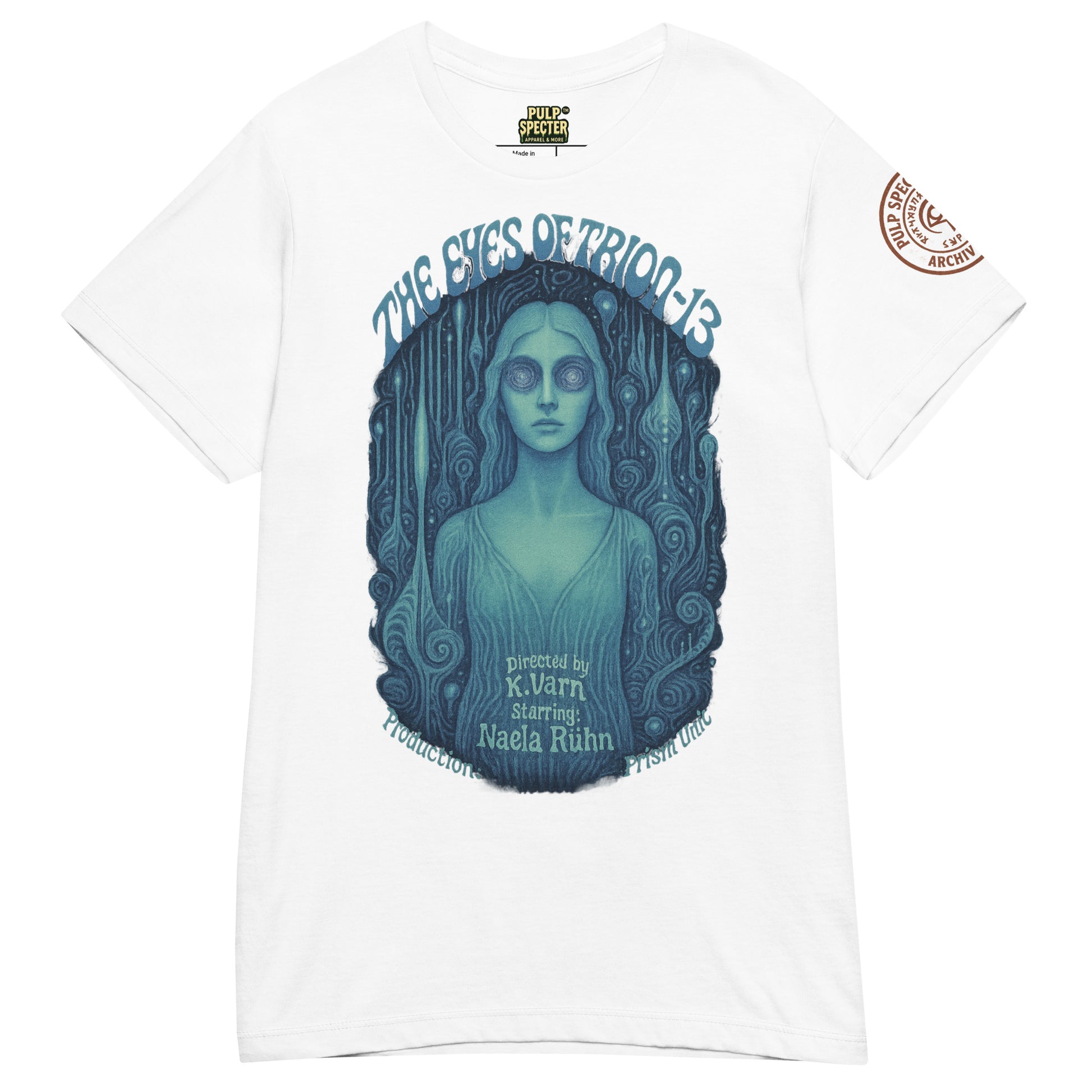Camiseta esencial mujer. The Eyes of Trion-13. - PULP SPECTER