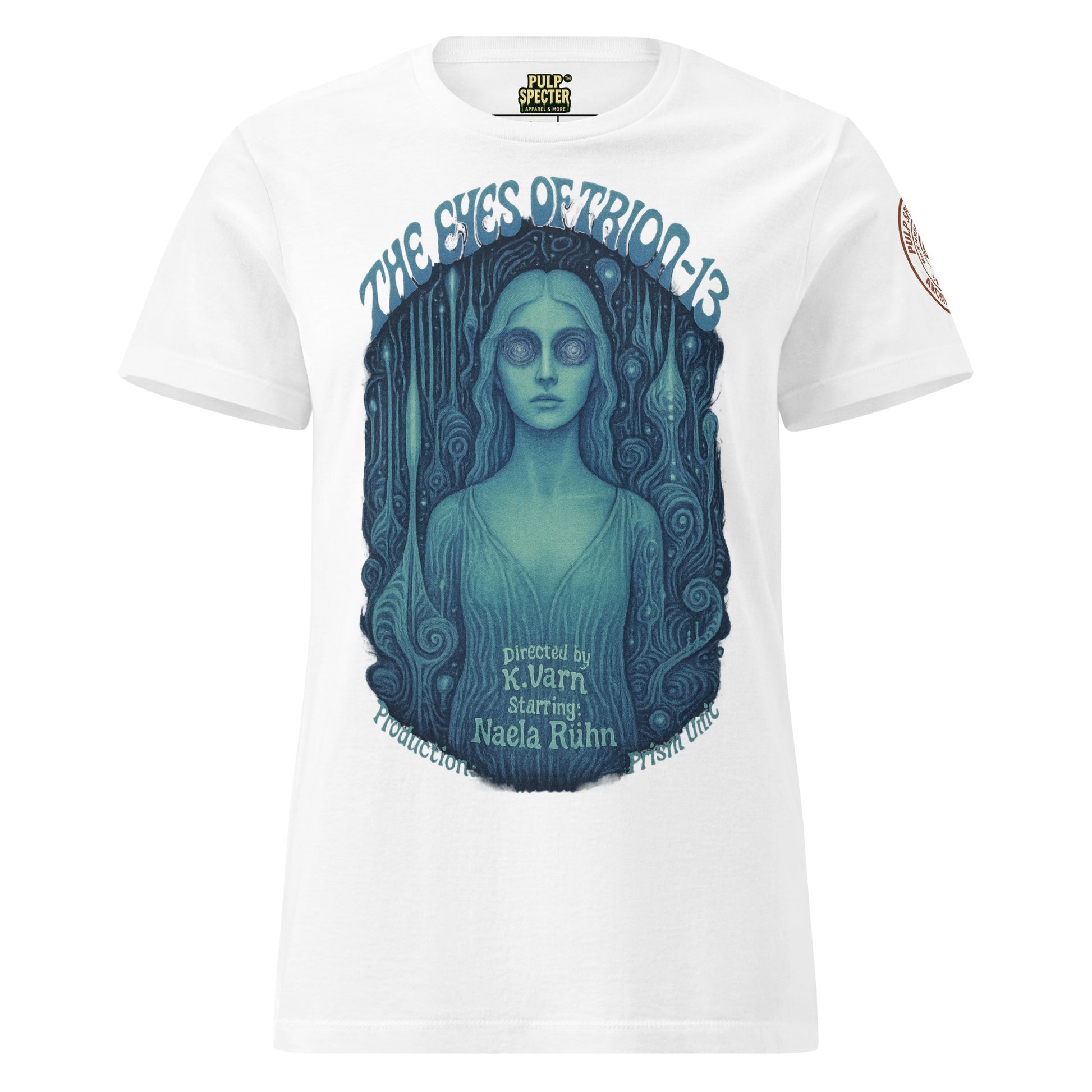 Camiseta esencial mujer. The Eyes of Trion-13. - PULP SPECTER