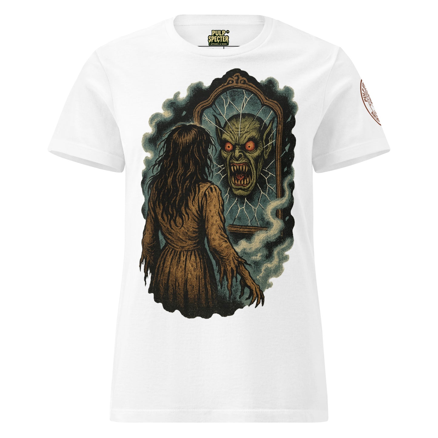 Camiseta esencial mujer. Forbidden Reflection.