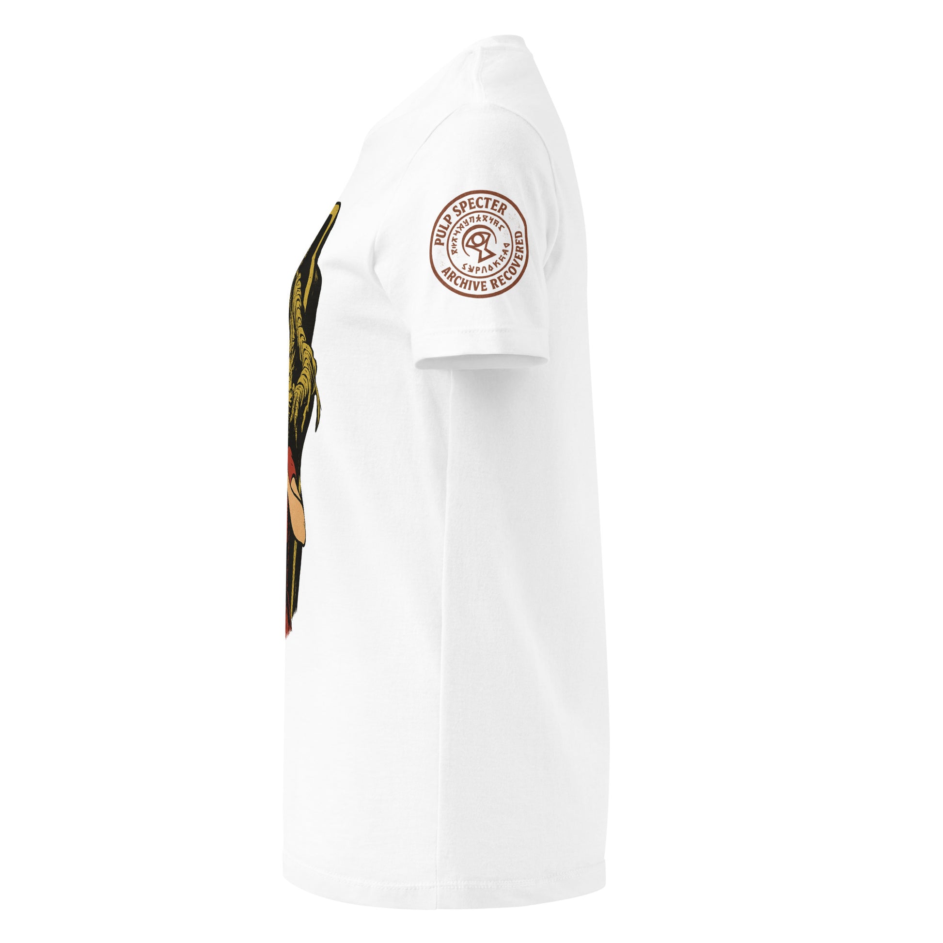 Camiseta esencial mujer. The Curse of the Black Valley. - PULP SPECTER