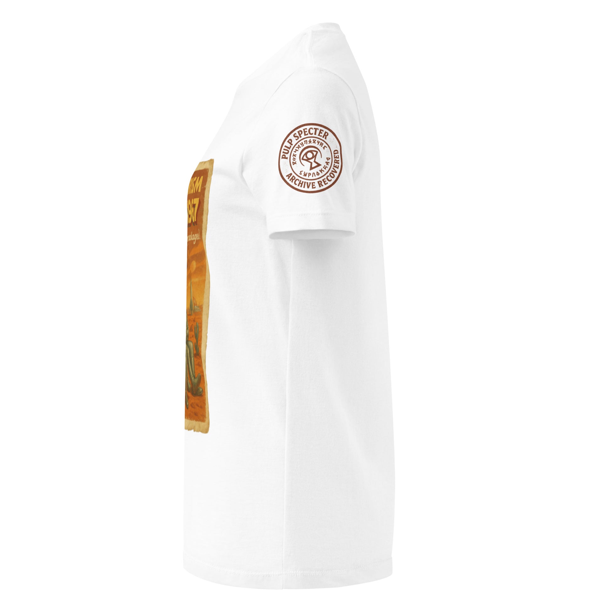 Camiseta esencial mujer. Space Tourism. - PULP SPECTER